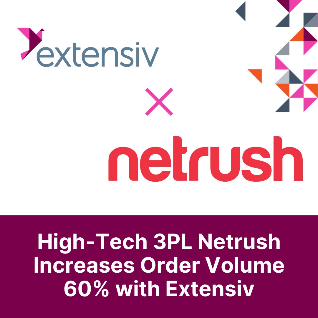 Check out the link below for a deeper dive:
 
hubs.ly/Q02svl8l0
 
#Extensiv #GoExtensiv #NetRush #WMS #SupplyChain #Warehousing #WarehouseManagement #3PL #Logistics