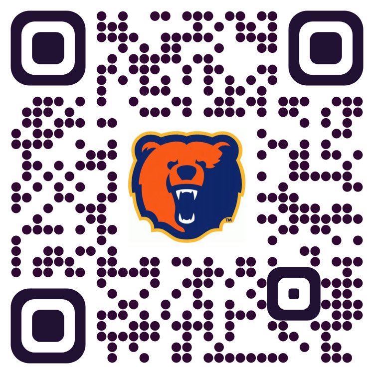 Recruiting Questionnaire • Hold or scan QR code to access link. #GoBears 🐻