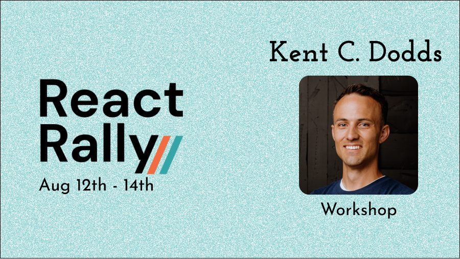 We are thrilled to be having <a href="/kentcdodds/">Kent C. Dodds ⚡</a> join us again to put on a workshop on React Server Components and Actions at <a href="/ReactRally/">🐙 React Rally 🤖</a>  this year!

Go grab your tickets now! 
reactrally.com/workshop