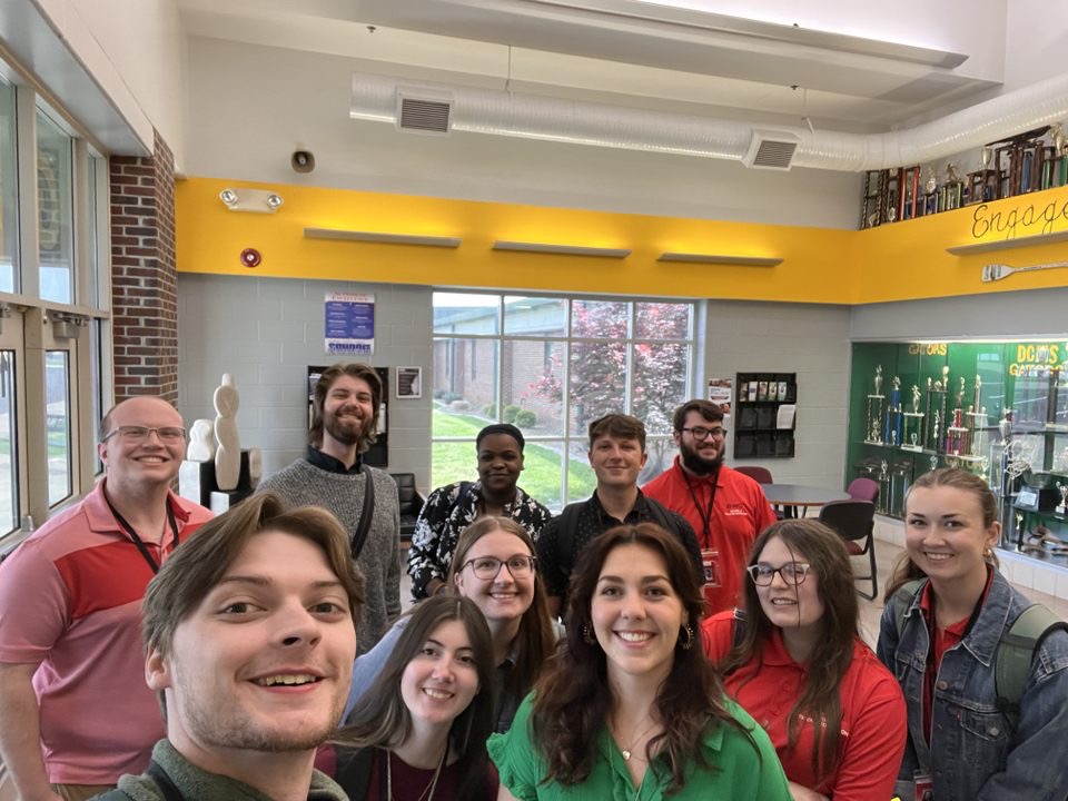 MrM_English's tweet photo. After a long CEPT semester, I can't help but look back on all of the memories i've made with my classmates and students in the last 15 weeks. My time in the classroom has taught me a lot about students and given me so much experience for my career, only 1 year left!
@DrMargarella https://t.co/DSCwRN5gpv