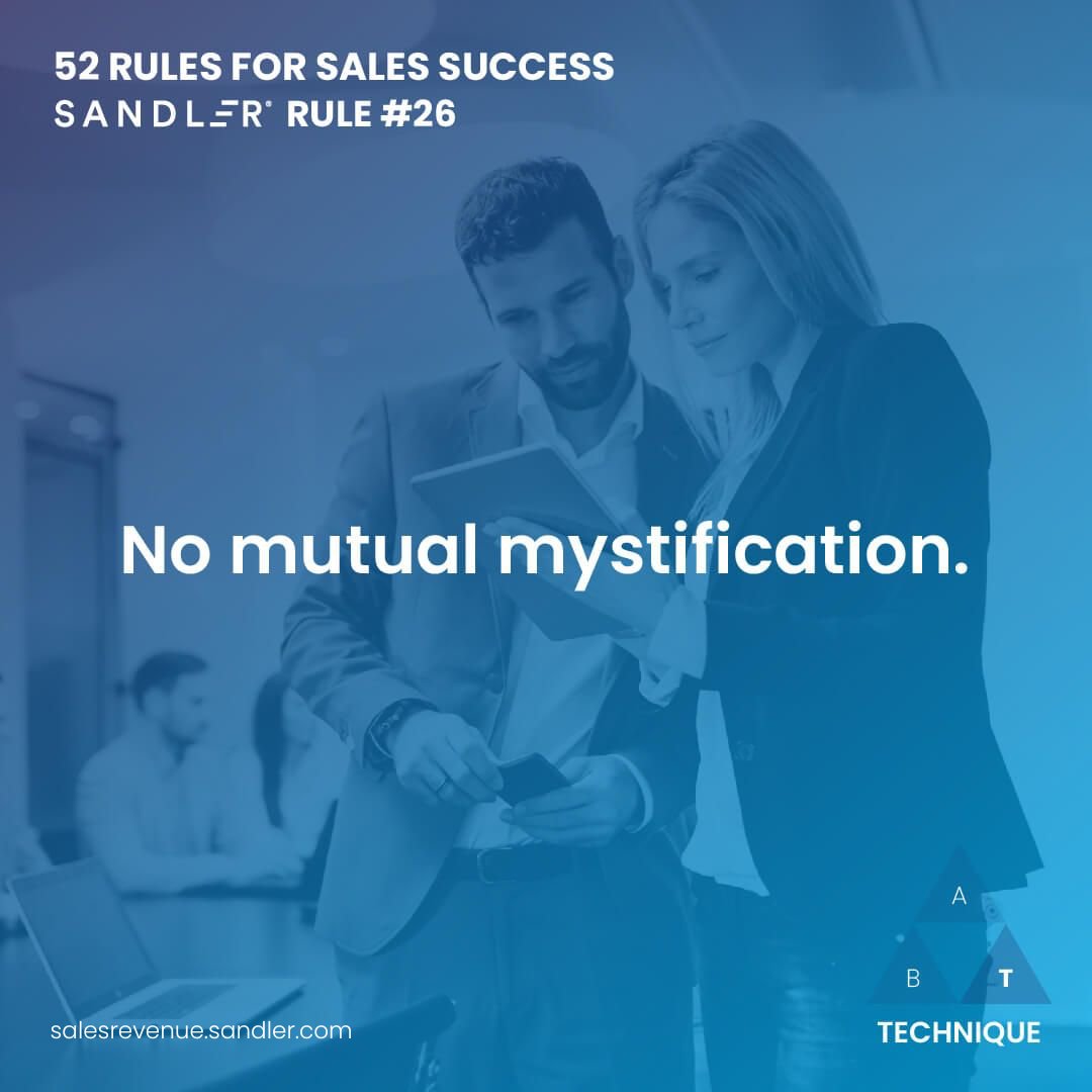 To be a truly consummate professional, you aren't allowed to walk away without establishing the next steps in the process!

#sandlersandiego #sandiego #professional #sales #growth #nextsteps #followthrough #actionplan