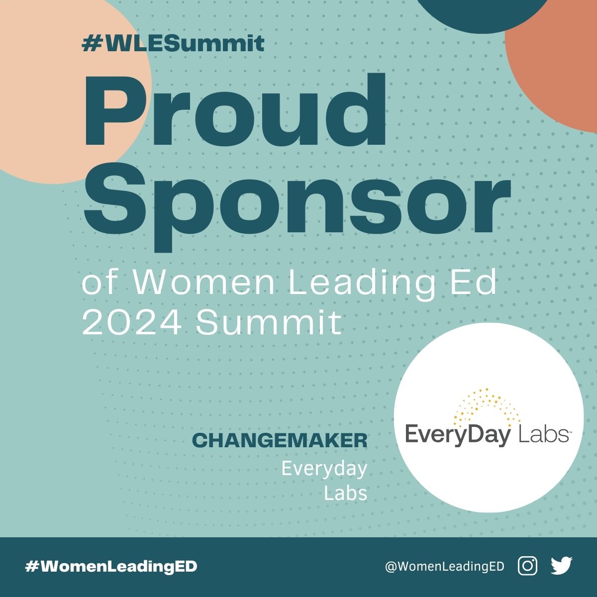 As a company led by a female CEO, we are especially proud to support @WomenLeadingEd as a Changemaker sponsor of the 2024 #WLESummit
We all have a stake in the future of #edleadership and #WomenLeadingEd, and we're so excited to see everyone at the Summit tomorrow!