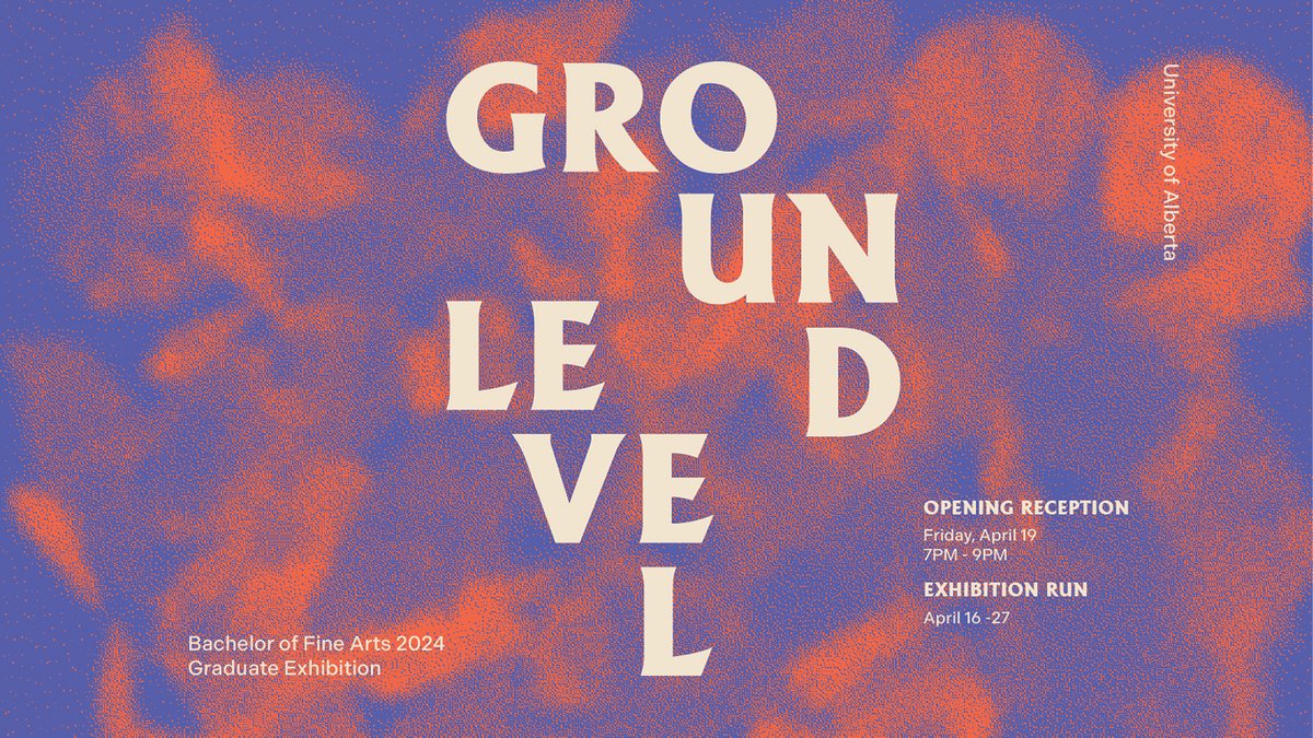 Until April 27, featuring the work of #UAlberta's 2024 Bachelor of Fine Arts: Art and Design graduates, the Ground Level exhibit reflects upon the path travelled and the chapters that await. Learn more here: bit.ly/4dbA7XI @UofAFineArt