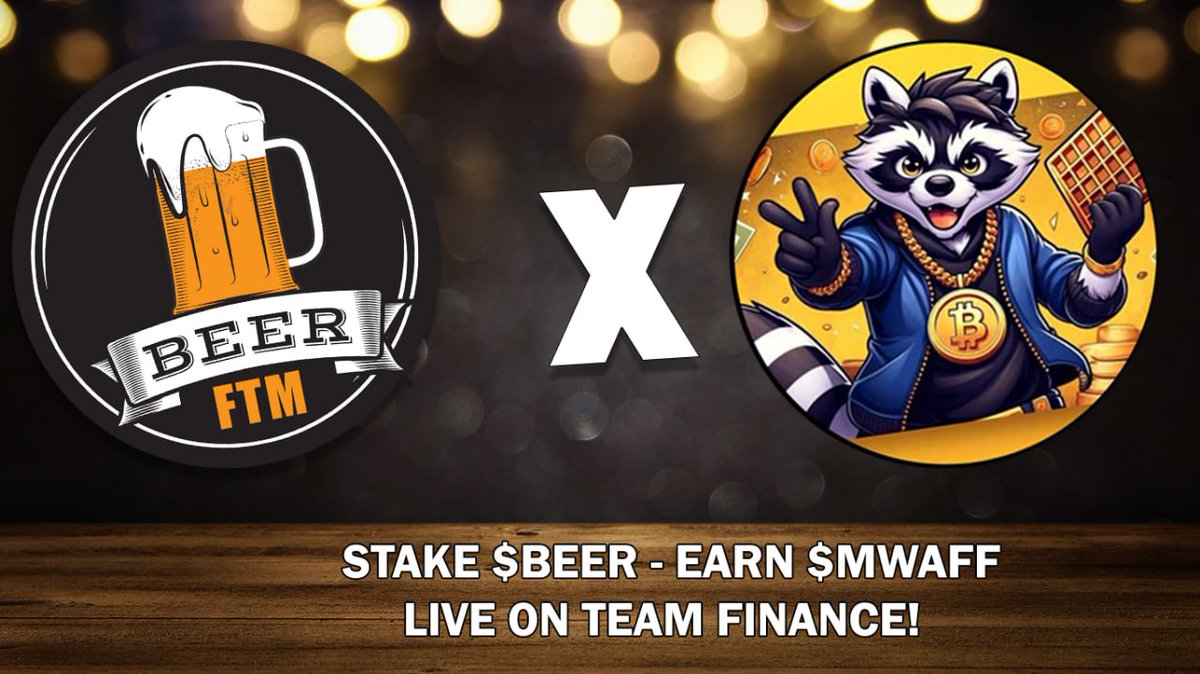 🍻🍻 New Single Stake Pool Alert 🍻🍻 
$BEER has a new friend !

Enjoy the rewards, lean back and drink some $BEER

<a href="/Mrwafflles_/">Mr.Waffles 🧇🧇 $FTM</a>