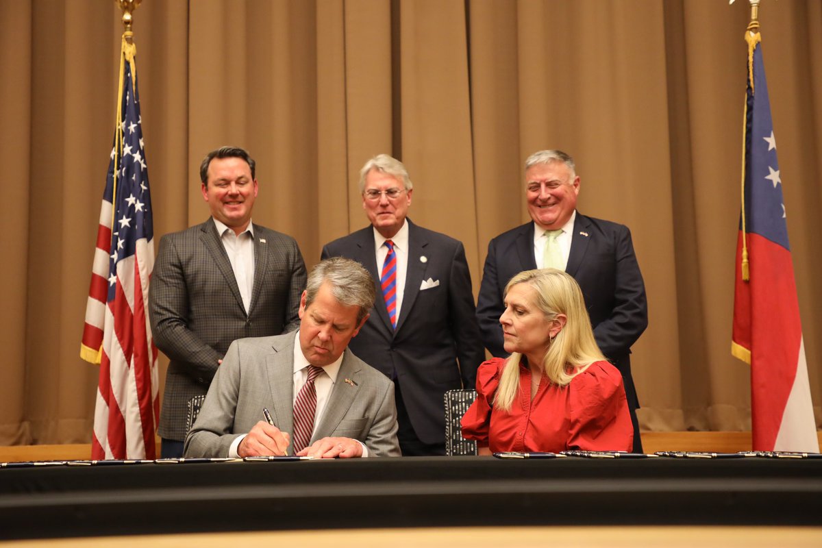 Last week, I signed legislation to expand healthcare services, improve access to mental health, and strengthen our workforce. In Georgia, we won’t stop working to improve access to quality, affordable healthcare — no matter your zip code.