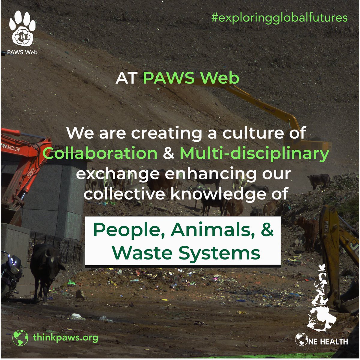 Imagine the possibilities ! When scientists, artists, engineers, and everyday people share knowledge across disciplines, we can solve sustainability challenges faster. What ideas would YOU contribute? #pawsweb #science #research #sustainability #people #animals #waste #systems