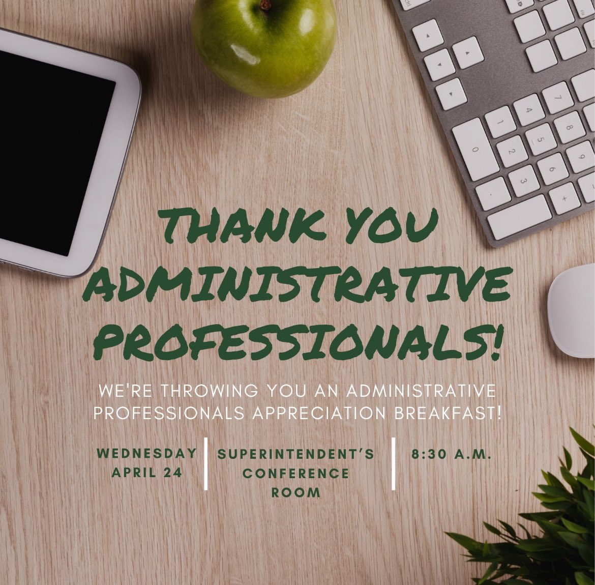 Wishing Mrs. Scott a Happy Administrative Professionals Day! We appreciate you each and every day. Thank you for your dedication to AZK! @AZKStrong @LisaPearceEdS