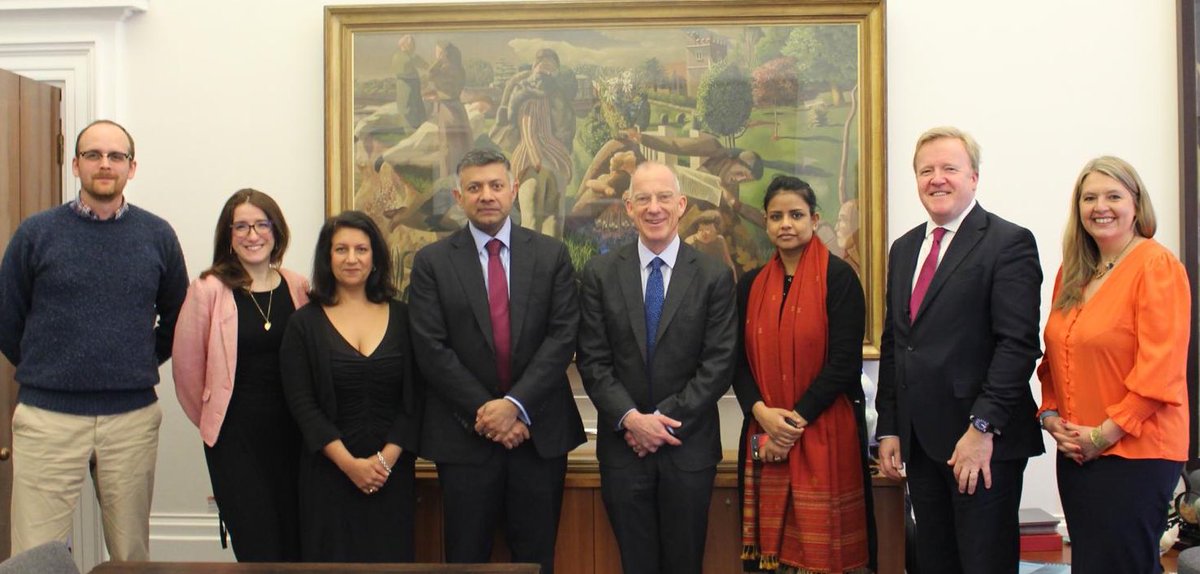 HC @VDoraiswami visited the University College London @ucl and had a fruitful discussion with the President & Provost Dr. Michael Spence and his team on the potential collaborations with India in the sphere of education, research, technology, innovation and health. @EduMinOfIndia