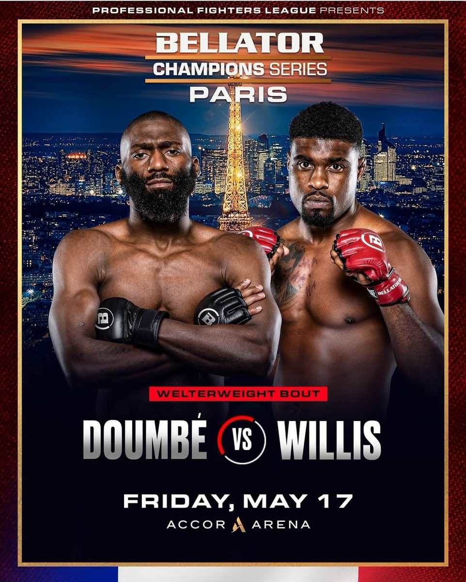 Espérons qu'il n'y aura pas d'os...
#cedricdoumbe #doumced #bellator #mma