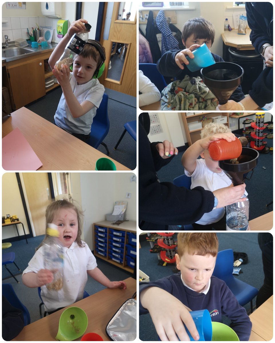 This afternoon we really enjoyed making our own musical shakers. @BarntonMissP @BarntonMissR