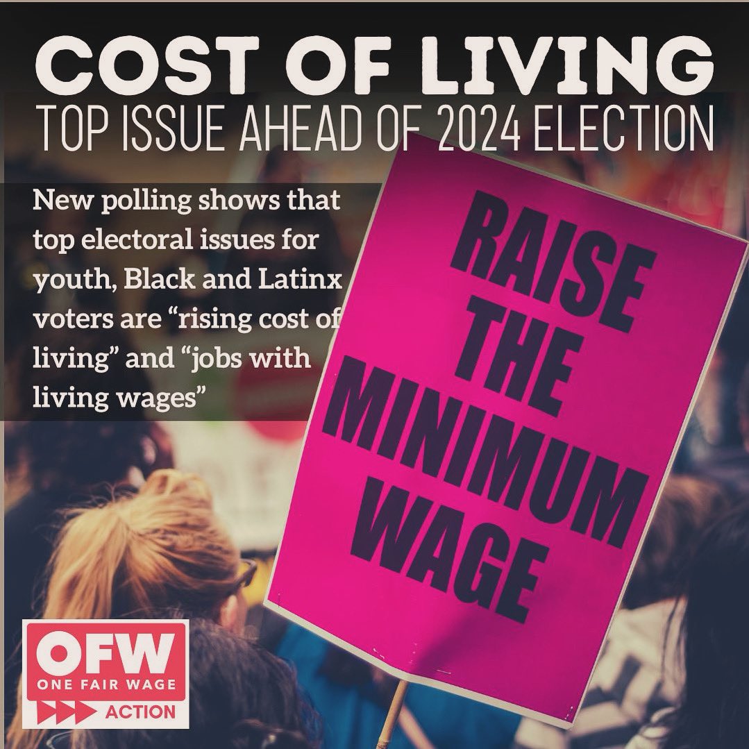 Supporting an increase in the minimum wage and ending subminimums is not just popular - it's smart policy. Lawmakers should stand behind this movement to ensure fair wages and economic security for all. #RaiseTheWage #EndSubminimums