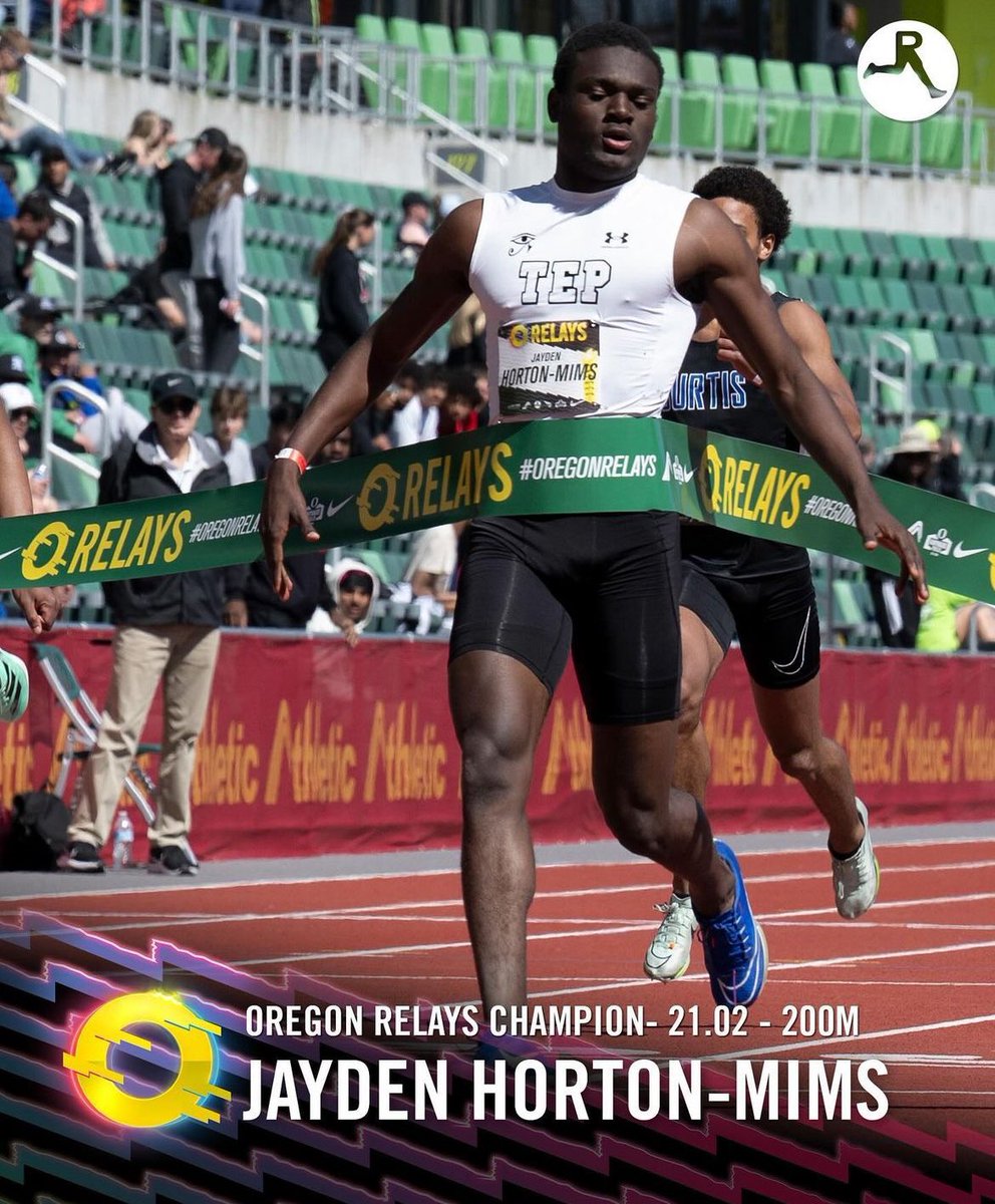 HortonMims's tweet photo. Last week I had the opportunity to run in the Oregen relays 200m ran 21.01 https://t.co/zlwtl4Qqaf