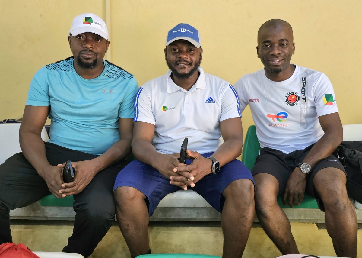 Abdullahi Lawal & Ahmed Baura.  Products of Chemical Engineering, Kaduna Polytechnic. Coursemates and opponents at #NOGIG2024 #Squash #NNPCL #TE