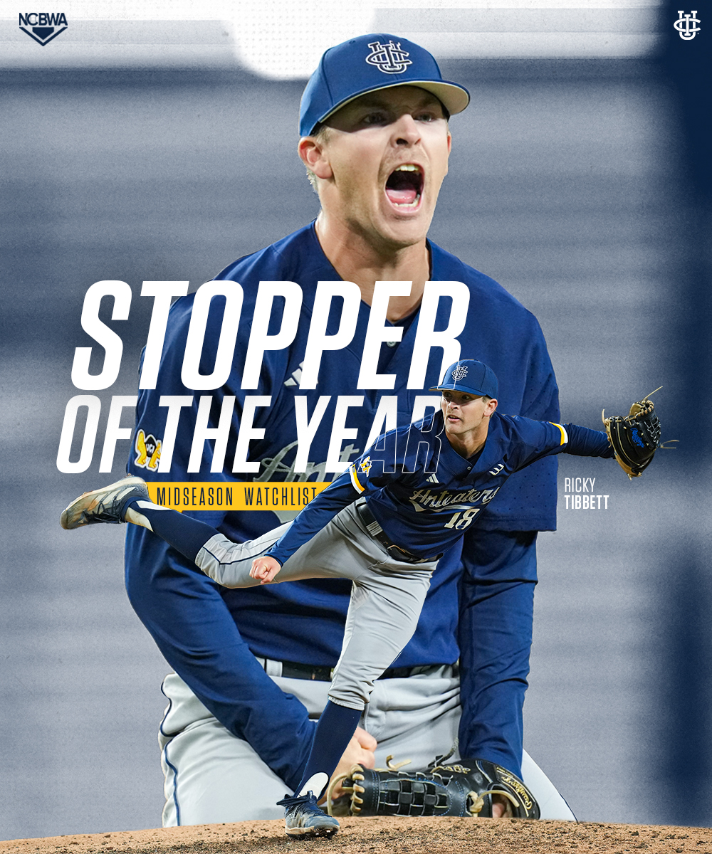 Ricky Tibbett has been named to the NCBWA Stopper of the Year Midseason Watchlist 😤 #EatersGottaEat | #RipEm