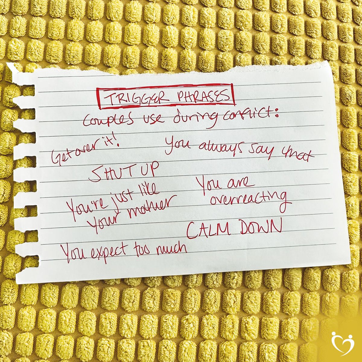 These phrases escalate conflict, here is your reminder to avoid these even when you are upset. Do you have some phrases that really get to you? Drop them in the comments ↓