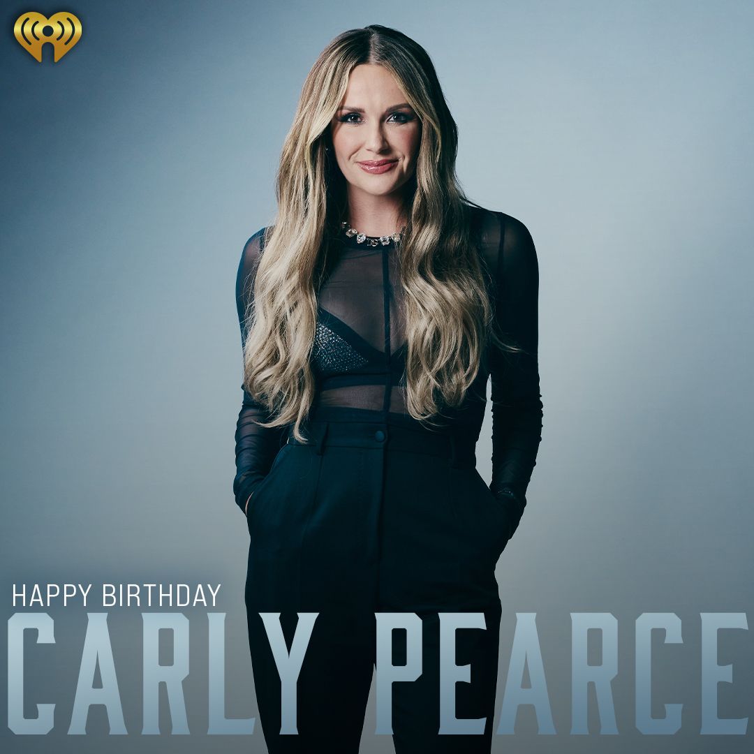 Cheers to the best chapter yet! Happy Birthday @CarlyPearce 💗 Listen now: ihr.fm/CarlyPearceX