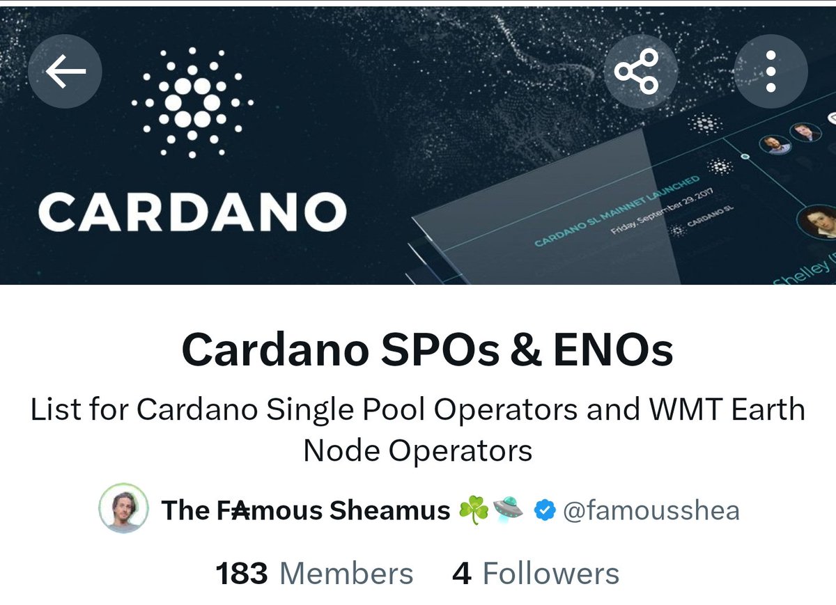 Hey #CardanoCommunity I've been working on putting together a list of SPOs and @WorldMobileTeam Earth Node Operators! 

Here it is if you'd be interested in following it! It would be a great jumping off point for people new to the Cardano ecosystem!…