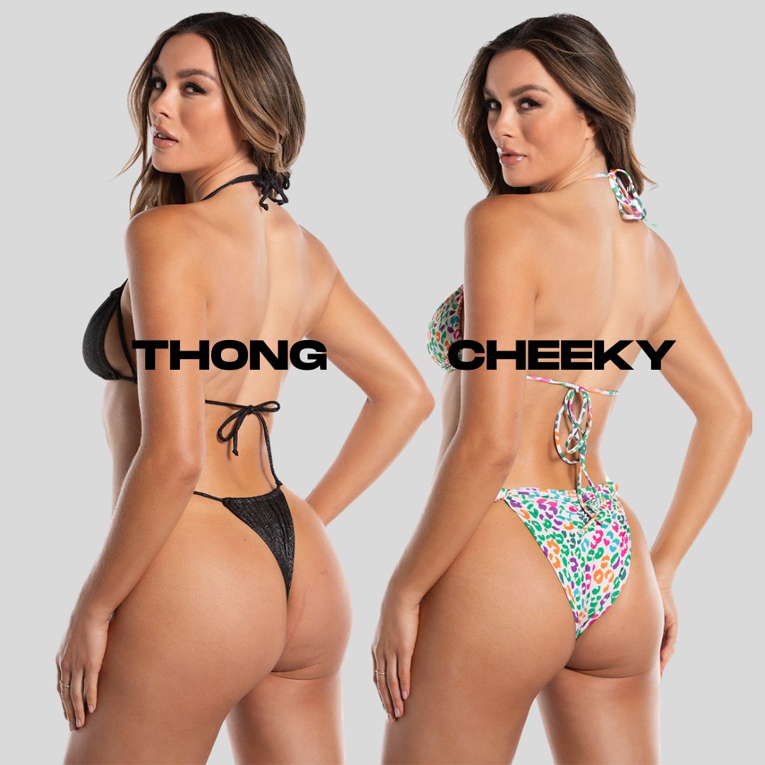 We got you (un)covered this summer! 🍑 Are you team thong or cheeky?!