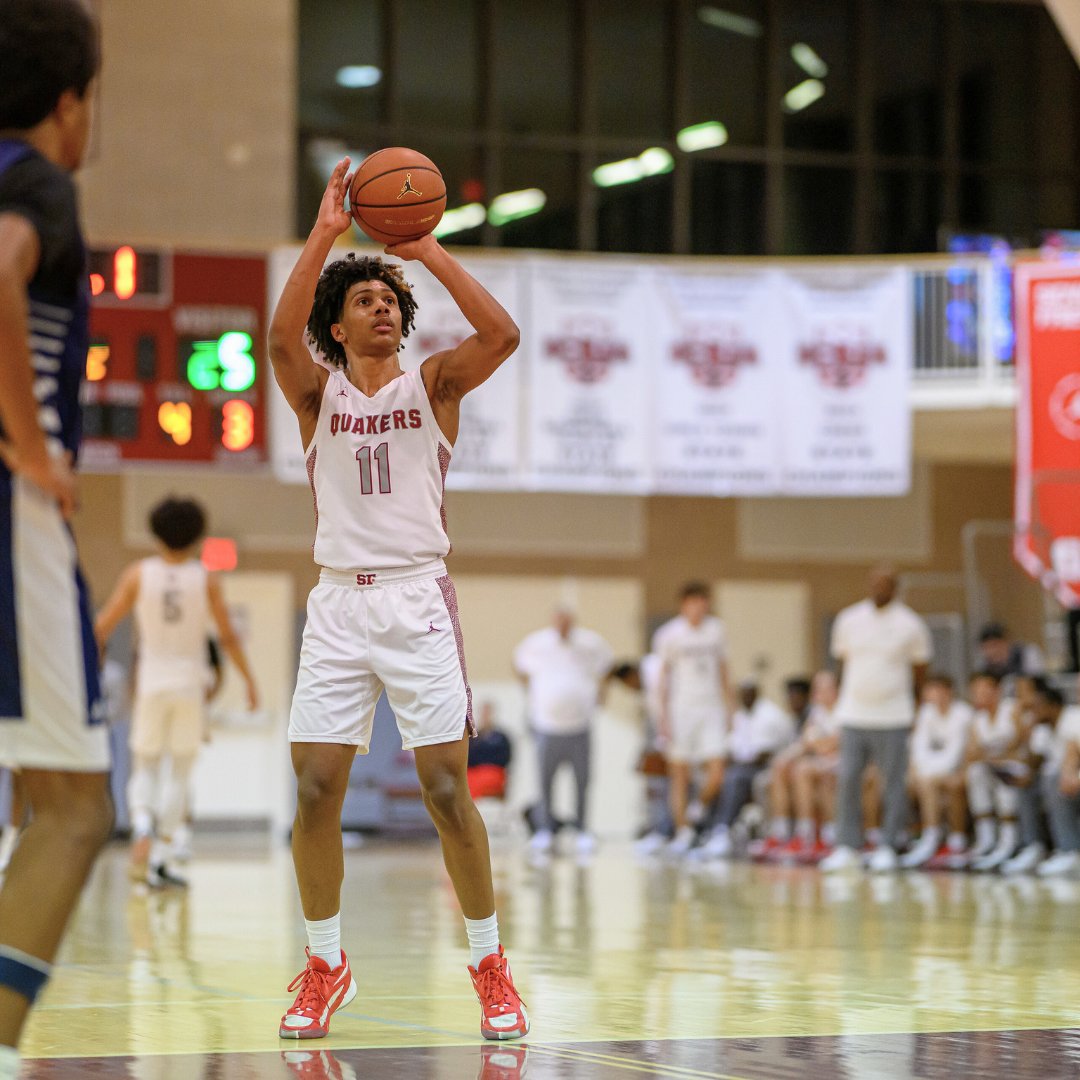 🏀 Acaden Lewis ’25 is the 23/24 District of Columbia @gatorade Boys Basketball Player of the Year! The 6'3 guard led the Quakers to a 27-4 record, the Mid-Atlantic Athletic Conference title, and the DCSAA AA tournament championship this past season. 🦊 #GoQuakers #CultureWins