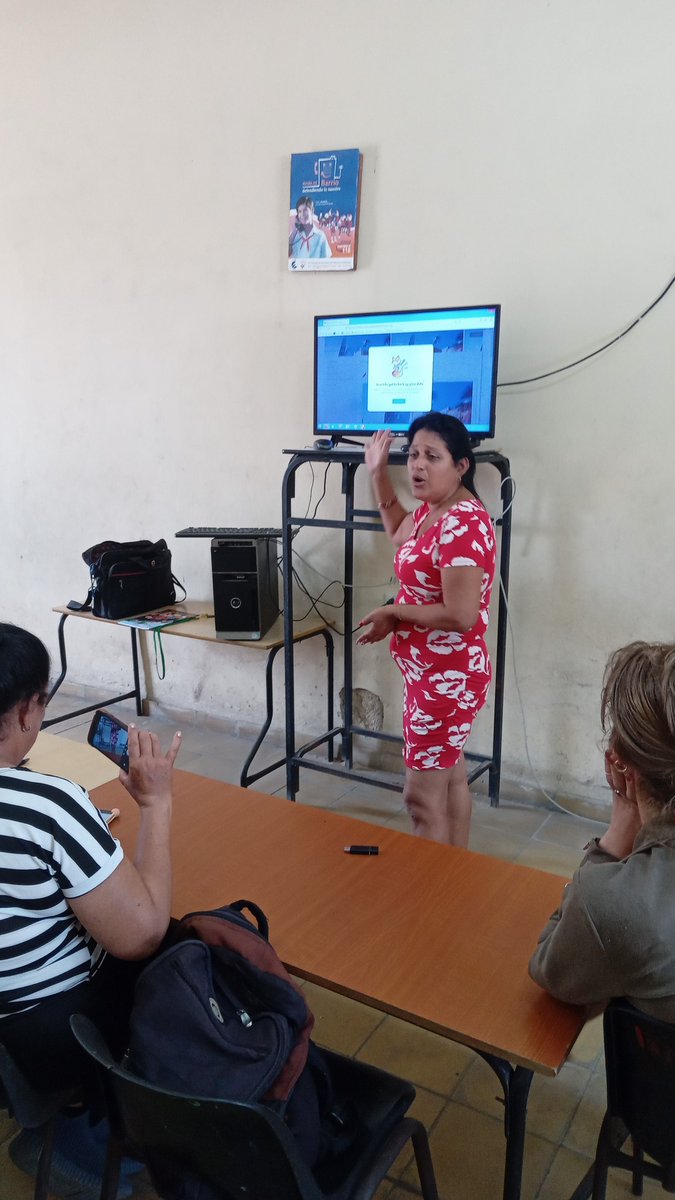 RodriguezCanda5's tweet photo. Segundo Festival de Objetos Virtuales de Aprendizaje en el municipio #PinardelRío.  Apostando por la tranasdformación digital en beneficio de la Educación
 #CubaMined #GenteQueSuma https://t.co/gjzWykCHAo