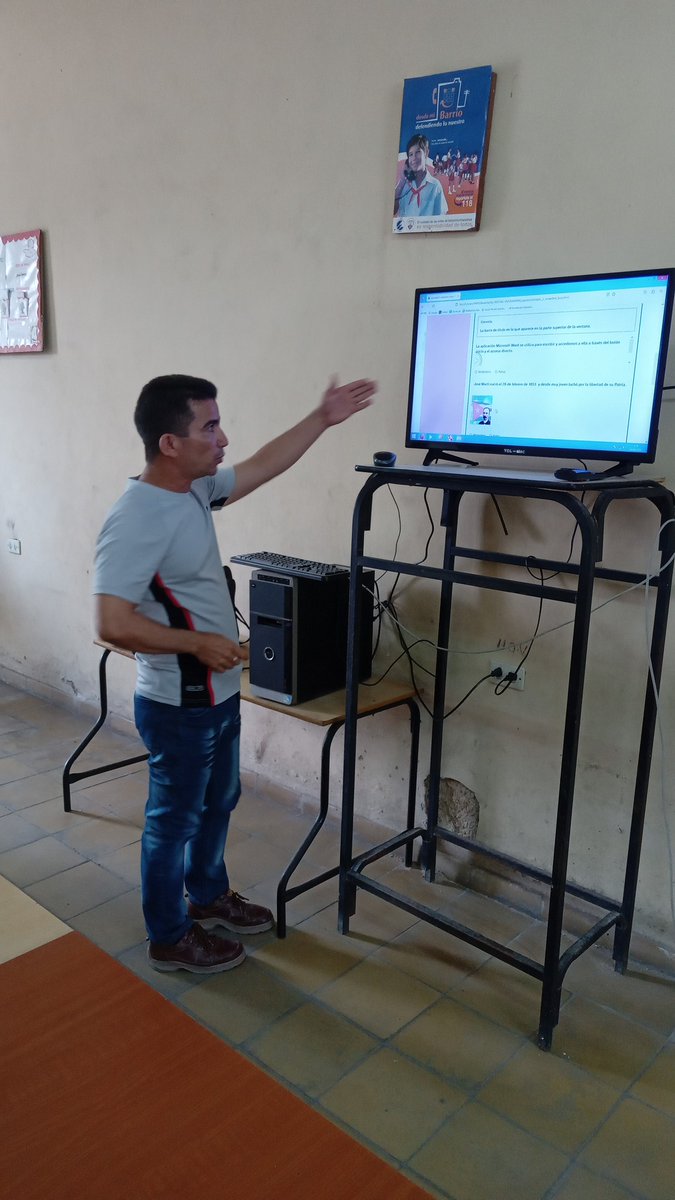 RodriguezCanda5's tweet photo. Segundo Festival de Objetos Virtuales de Aprendizaje en el municipio #PinardelRío.  Apostando por la tranasdformación digital en beneficio de la Educación
 #CubaMined #GenteQueSuma https://t.co/gjzWykCHAo