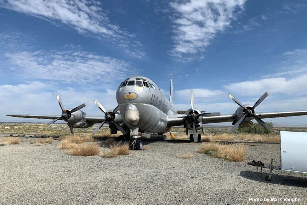 Hopeful news has come in about this C-97 that is one of several aircraft left after the closure of Milestones Of Flight museum at Fox Field, Lancaster, California. 1/5 #planespotting #avgeek #aviationdaily #aviationlovers #aviation #milair