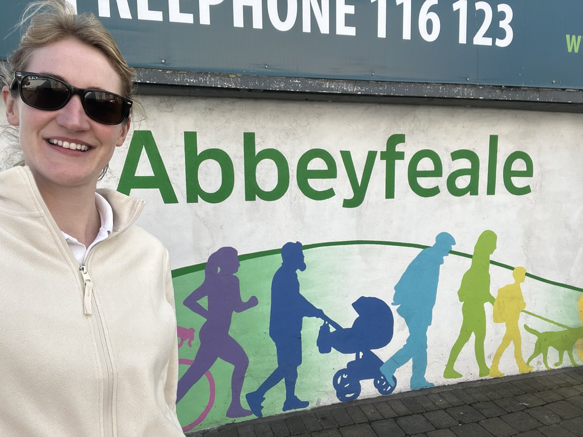 It was lovely to be out in Abbeyfeale this afternoon in my day job as a Speech and Language therapist. I have worked with people living with neurological conditions over the last 10 years throughout the city and county.I really 💚 the amazing people I get to meet through my work!