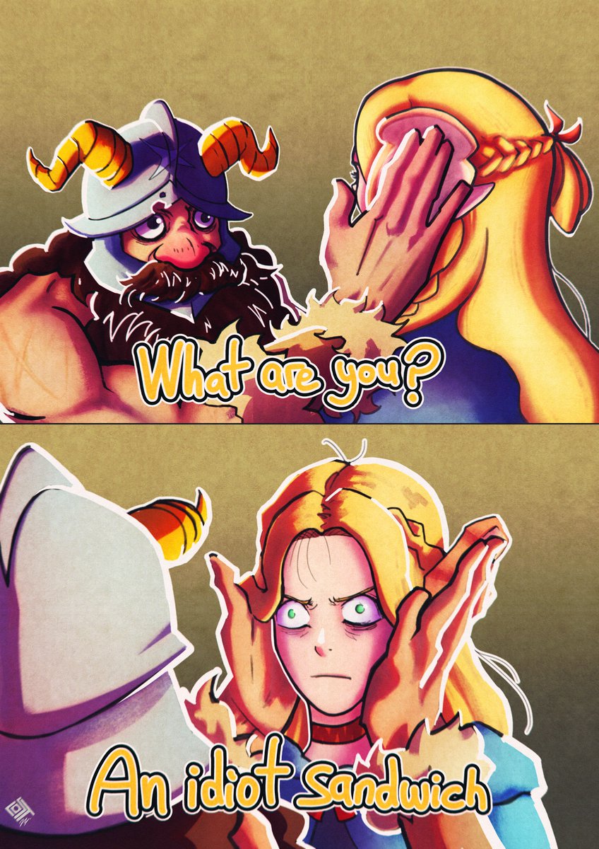 Marcille, an idiot sandwich
#dungeonmeshi #senshi