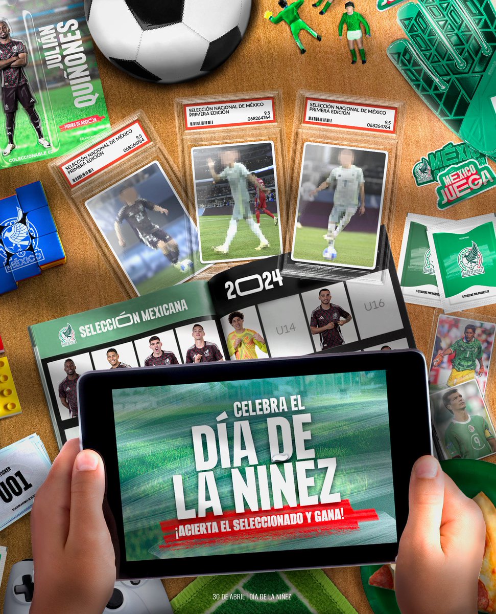 ¡Resuelve el misterio y participa por un Kit especial! 🧐

Resuelve el misterio 🔎 y participa por un kit conmemorativo de la Selección Nacional de México y una fotografía autografiada ✍🏻

👉 Participa aquí: 📷 bit.ly/4aLug9U

#SoyIncondicional #VamosTodos