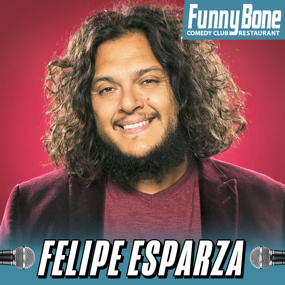 FunnyBoneVB's tweet photo. Felipe Esparza is coming to Virginia Beach!
🎙️ April 26 &amp; 27 https://t.co/vk7KpaiU6R