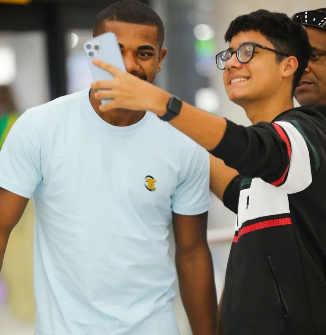 Meu pitoco é muito simpático com os fãs