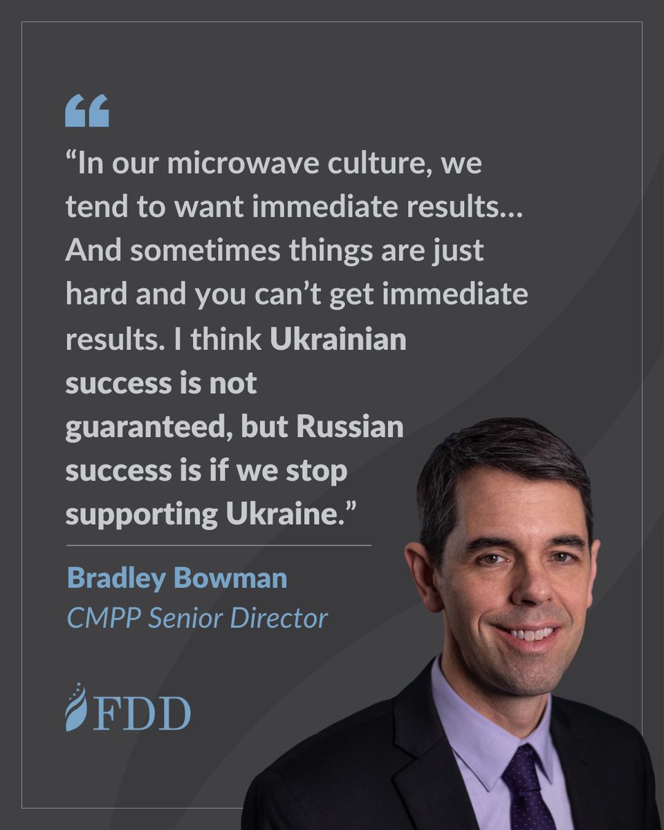 .@Brad_L_Bowman discusses in @AP the critical national security supplemental that will slow Russia’s momentum and provide additional weaponry to Ukraine. More here: bit.ly/3JylRL9