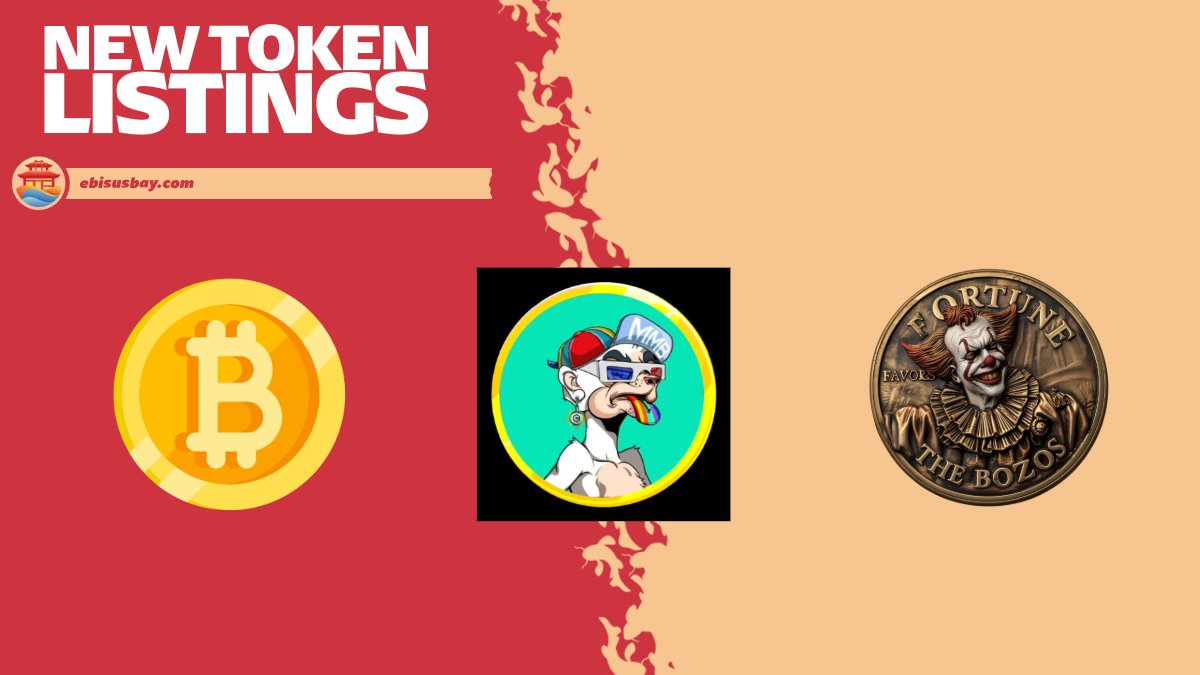 GM #CroFam we have 3 new token listings! #BTCRONOS by @btcronosreal $KWIF by @katwifhat $FFTB by @FFTBcro Welcome to the @EbisusBay family 🤌