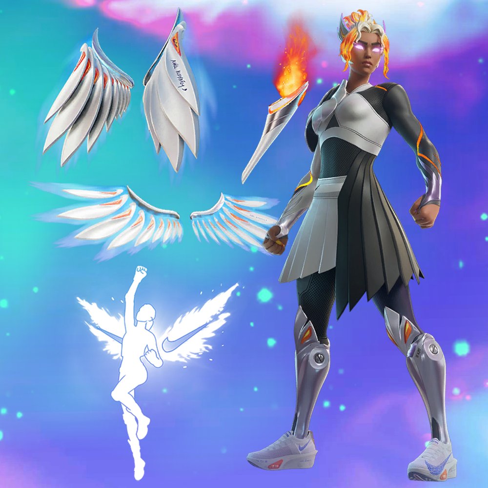 Reminder: The Nike Goddess skin is set to drop into the Item Shop tonight! 👀 #Fortnite #FortniteMythsAndMortals #FortniteLeaks #FortniteNews #Gaming #GamingNews