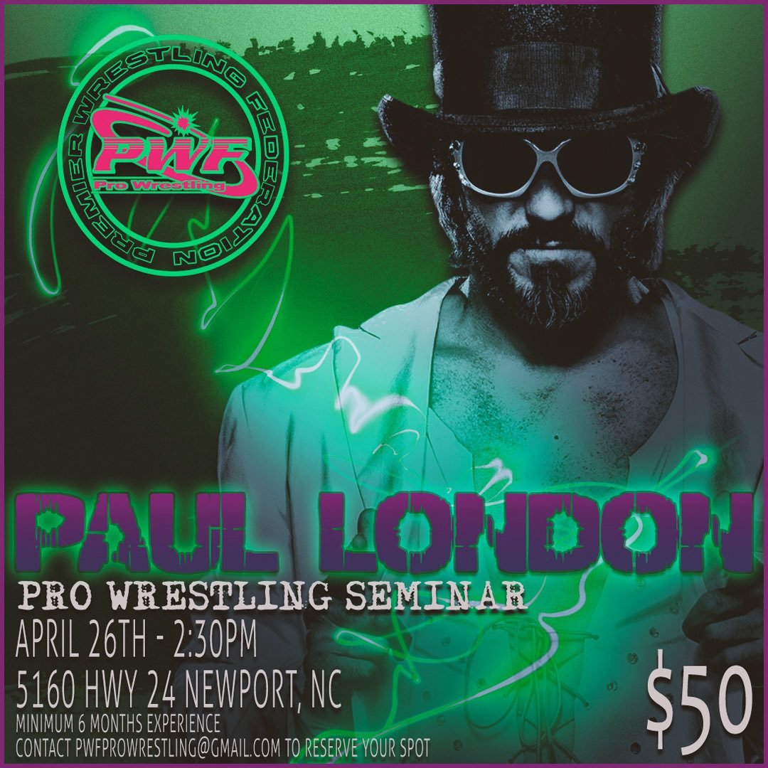 Limited spots are still available for this Fridays seminar! DM me or email PWF to reserve your spot!
