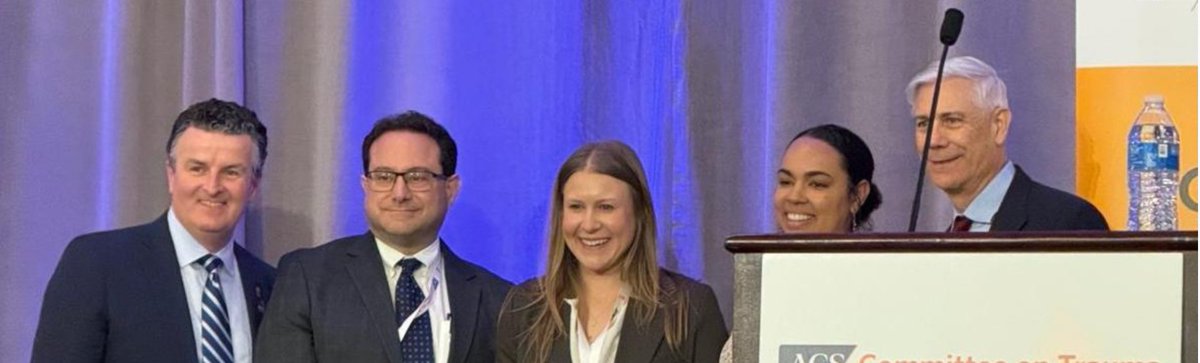 Congratulations are in order for CU Surgery Resident Lauren Gallagher, MD, as she wins the American College of Surgeons Committee on Trauma’s Resident and Fellow Trauma Paper Competition! @mitchelljayc @CUDeptSurg #ImproveEveryLife @AmCollSurgeons news.cuanschutz.edu/department-of-…