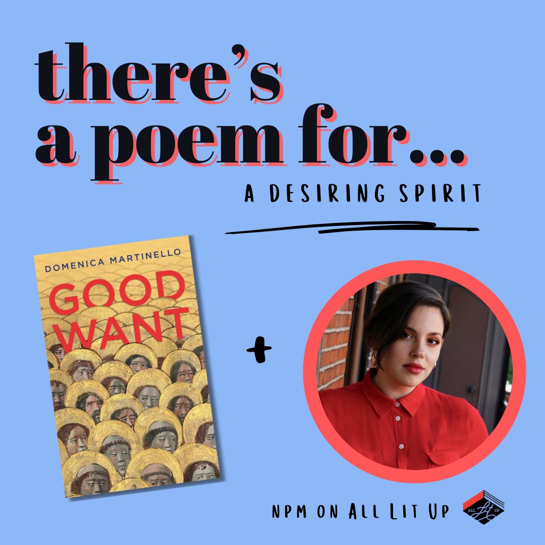 'Like my hands, / my hunger never / hardened over.' We close out #alupoemforthat with a poem from @domenicahope's upcoming collection GOOD WANT (@coachhousebooks) + an interview with the poet alllitup.ca/theres-a-poem-…