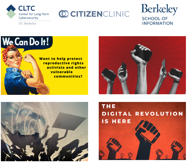 📢​ATTN: @UCBerkeley students! Want to help protect at-risk populations? 📅🍕TODAY! Join us @BerkeleyISchool for a hybrid pizza info session to learn more about the Citizen Clinic, meet the staff and former students, & discuss enrollment for Fall 2024. ischool.berkeley.edu/events/2024/ci…