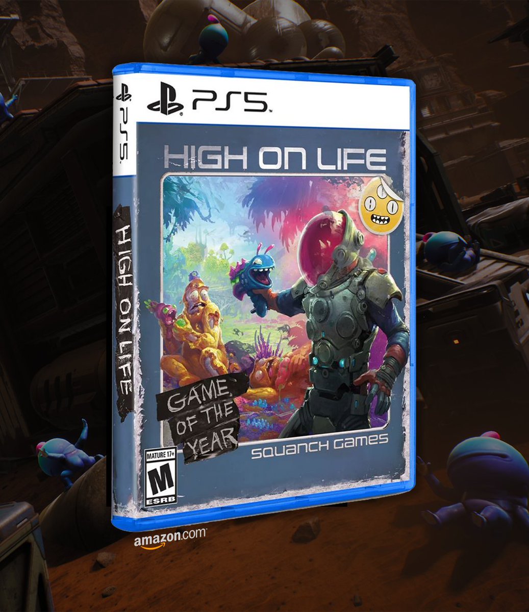 YOU ASKED FOR IT – Preorder High On Life for PS5 physical copies NOW ON AMAZON 🔥 amazon.com/gp/product/B0D…