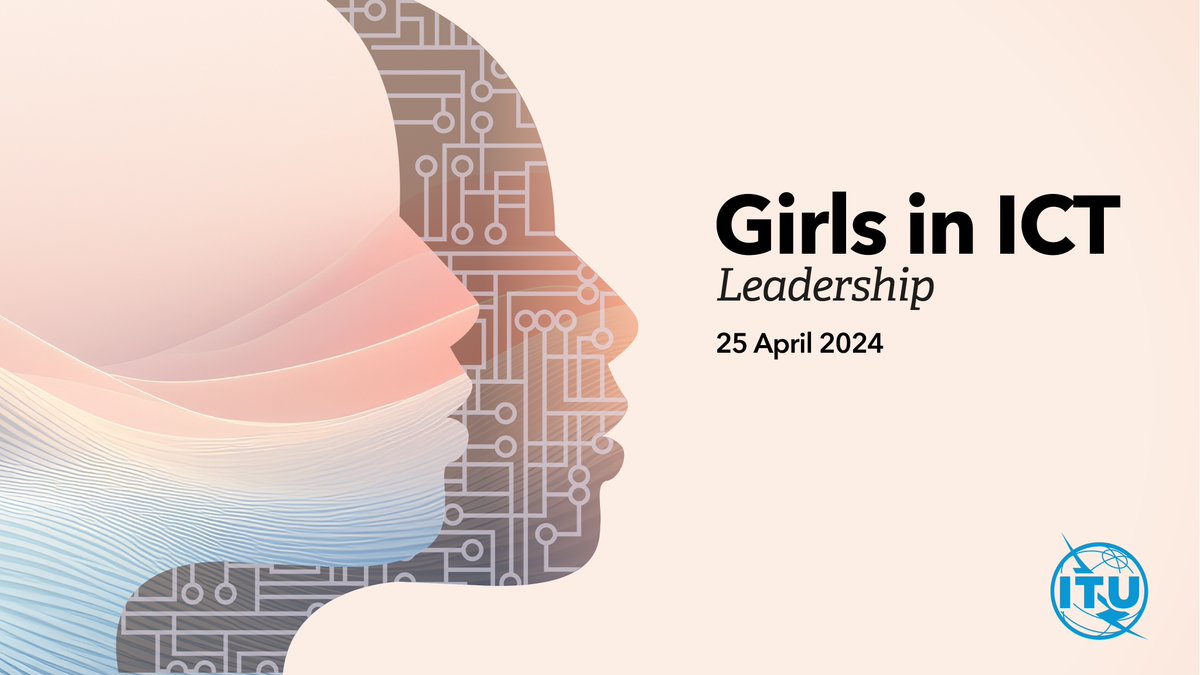 🚨 Tune in to the global #GirlsInICT Day celebration streaming live from Manila for insights + strategies to encourage both current and future generations of girls + women to take up digital leadership roles itu.int/women-and-girl…