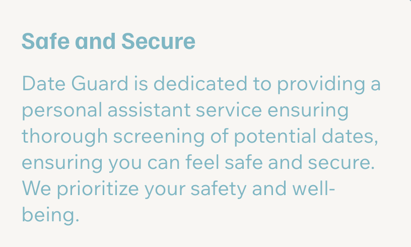 The Date Guard (@thedateguard) on Twitter photo 