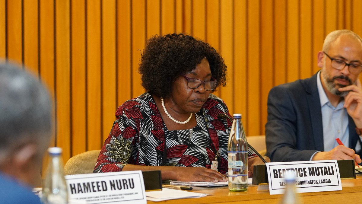 'Zambia's potential for agricultural growth is immense. With strategic investments in dams, crop diversification, & mechanization, the country could increase its food supply including for export & food reserves' - RC @MutaliBeatrice at #ARFSD2024. UN remains a vital partner.