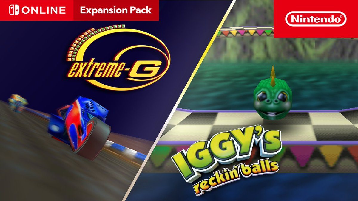 ThrowbackCorp's tweet photo. Which game do you like the music from more?  Extreme-G or Iggy's Reckin' Balls?  #ost #showdown #NintendoSwitchOnline https://t.co/5AMgjWMgeO