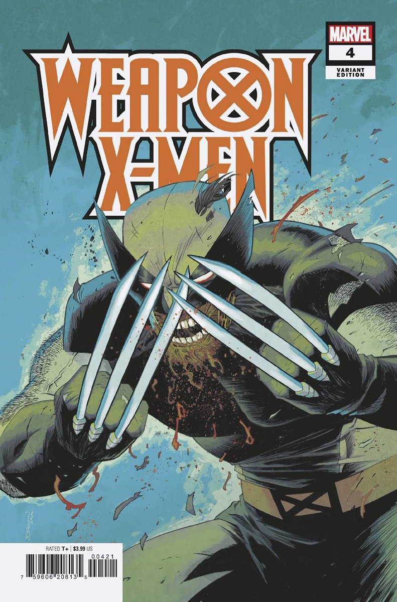 My cover for WEAPON X-MEN #4