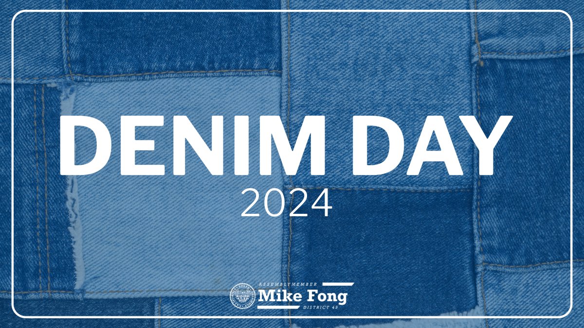 Today, we show our solidarity. This #DenimDay and every day, we are reminded that our work is never done when it comes to preventing and addressing sexual assault everywhere.