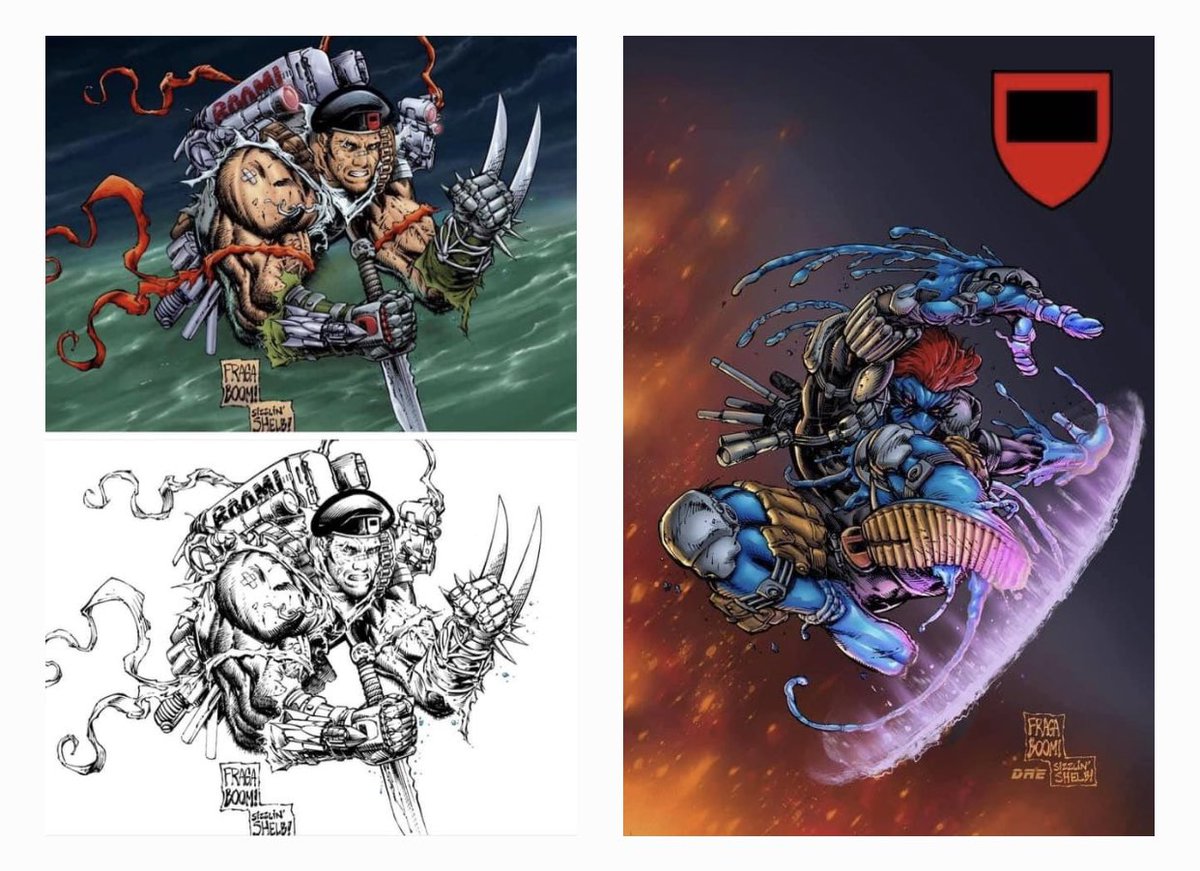 Some things I colored for <a href="/couchdoodles/">FragaBoom!</a>