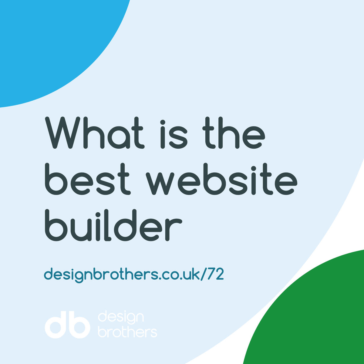 design_brothers's tweet photo. There are a number of website building tools on the market, all making grand claims. But which website builder is the best?
Continue reading > https://t.co/OpqGXxCsPj
#websitebuilder #bestwebsitebuilder #websitebuilderlondon #webdesignlondon #londonbusiness #businesslondon https://t.co/9CUhbK9vju