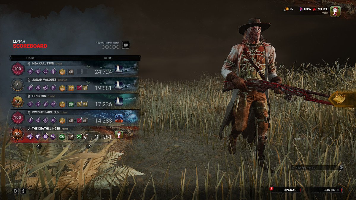 Deathslinger main inc honestly #DeadbyDaylight