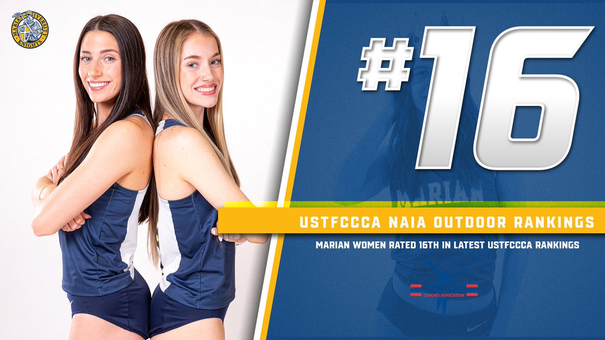 @MarianTrackXC men have made some moves in the national ratings, moving up to #2 in the nation! Marian's women come in at No. 16 this week!