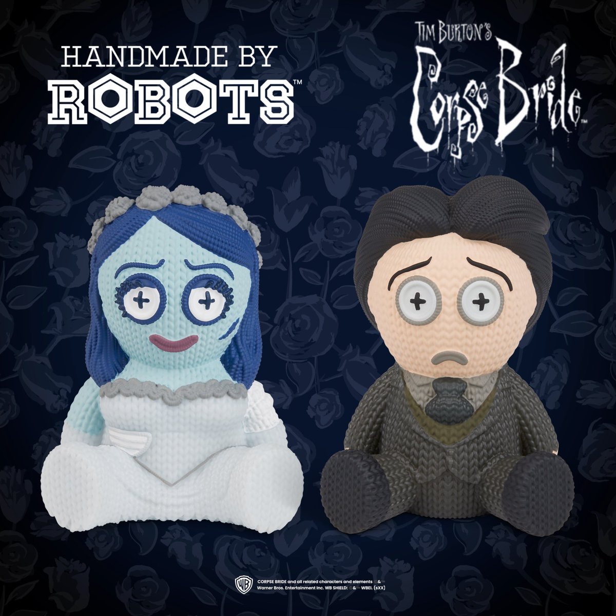 Introducing our newest figures…Emily and Victor from Corpse Bride! Available now at your favorite retailers! 🥀🪦